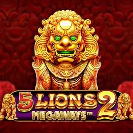 5 Lions Megaways 2 logo by Pragmatic Play at OnlySpins Casino