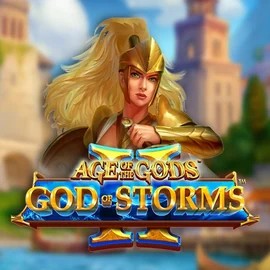 Age Of The Gods: God Of Storms 2 slot icon by Playtech, available at OnlySpins Casino