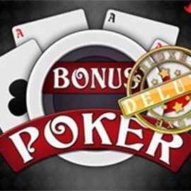 Bonus Poker Deluxe - 3 Hands slot logo by RTG (Reel Time Gaming) at OnlySpins Casino