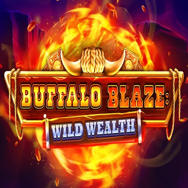 Buffalo Blaze Wild Wealth logo by OctoPlay OnlySpins Casino