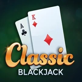 Classic Blackjack slot icon by Red Tiger Gaming, available at OnlySpins Casino