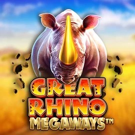 Official Slots logo: Great Rhino Megaways by Pragmatic Play at OnlySpins Casino