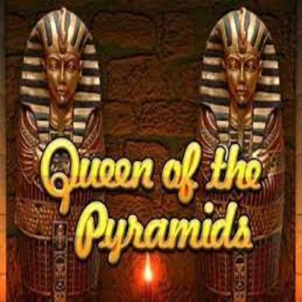 Queen of the Pyramids logo by Playtech at OnlySpins Casino