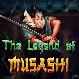 The Legend of Musashi by Peter & Sons, showcased at only-spins.co.uk – game logo